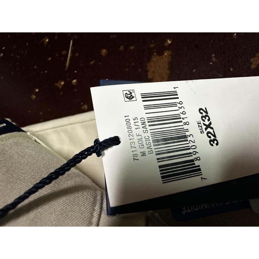 Polo Ralph Lauren Golf Pants Tailored Fit Wicking Stretch Basic Sand 32x32 $125 - Picture 6 of 7
